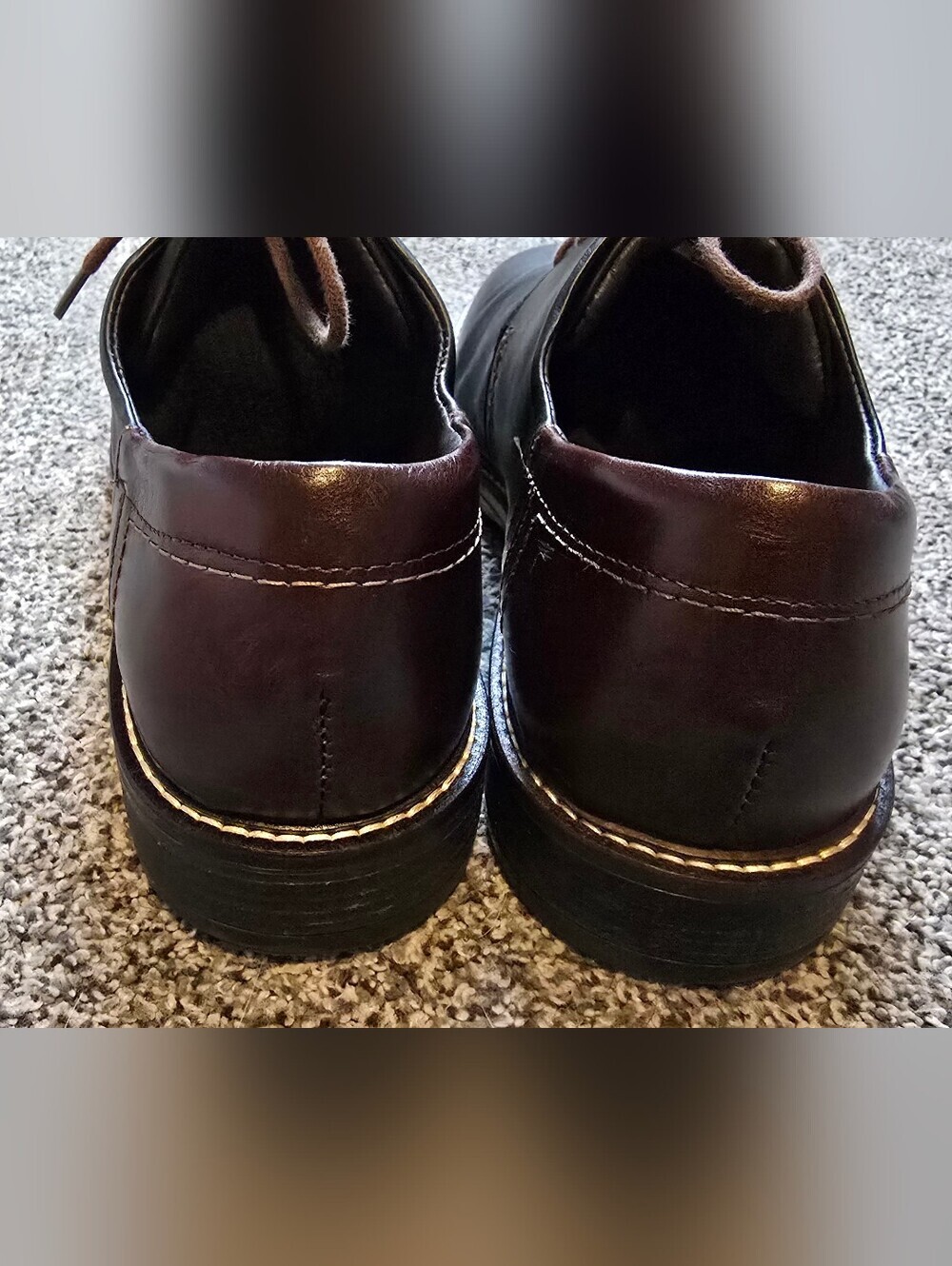 Naot Chief Men’s Black Walnut Leather Oxford Dress Shoes Size 13 - Picture 5 of 10